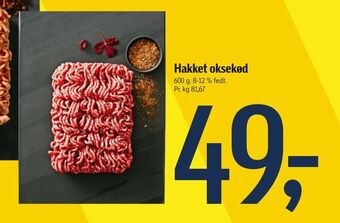 Føtex Hakket oksekød tilbud