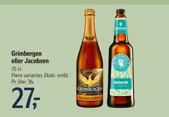 Føtex Grimbergen eller jacobsen tilbud