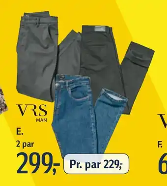 Føtex Jeans eller stretch bukser tilbud