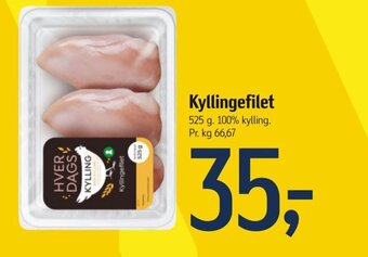 Føtex Kyllingefilet tilbud