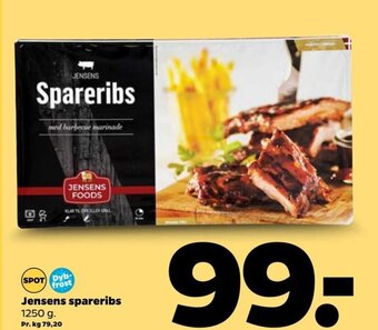 Netto Jensens Spareribs tilbud
