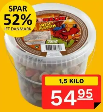 Toms Lossepladsen 1,5 Kilo