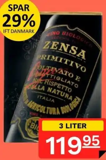 Zensa Primitivo 3Liter