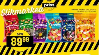 Priss Nordthy slikmarked tilbud
