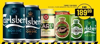 Priss Tuborg / carlsberg tilbud