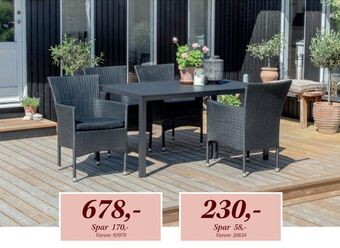 Daells Bolighus Havestol tilbud