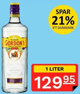Gordon's London Dry Gin 1Liter