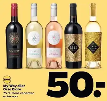 Netto My way el. orso d'oro tilbud