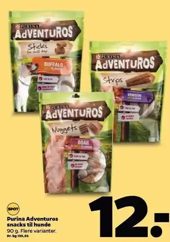 Purina adventuros hunde snacks