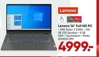Bilka Lenovo 14" Full HD PC tilbud