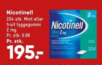 Bilka Nicotinell tilbud