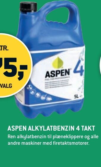 XL-BYG Aspen alkylatbenzin 4 takt tilbud
