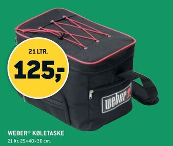 XL-BYG Weber® køletaske tilbud
