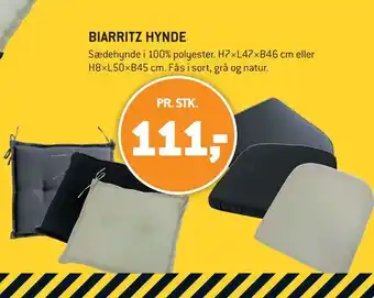 XL-BYG Biarritz hynde tilbud