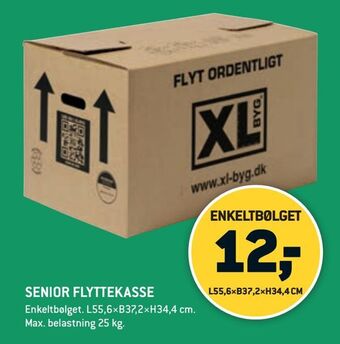 XL-BYG Senior flyttekasse tilbud