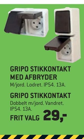 Gripo stikkontakt