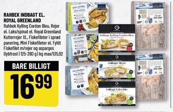 Løvbjerg Rahbek indbagt el. royal greenland tilbud