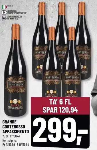 Løvbjerg Grande corterosso appassimento tilbud