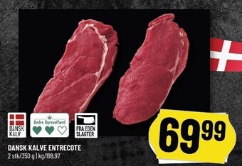 Løvbjerg Dansk kalve entrecote tilbud
