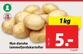 Lidl Nye Danske Lammefjordskartofler tilbud