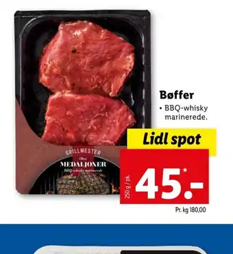 Lidl Bøffer tilbud