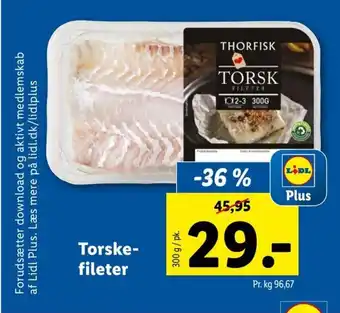 Lidl Torske Fileter tilbud