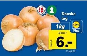 Lidl Danske Løg tilbud
