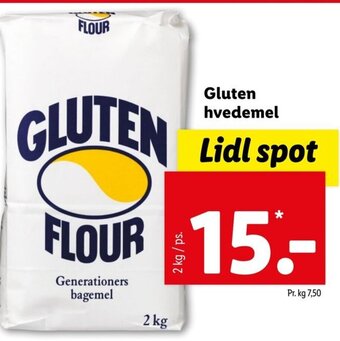 Gluten Hvedemel