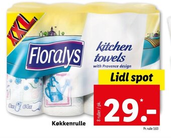 Lidl Køkkenrulle tilbud
