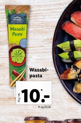 Lidl Wasabi Pasta tilbud