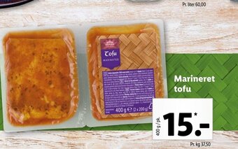 Lidl Marineret Tofu tilbud