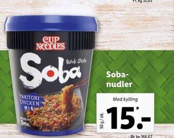 Lidl Soba Nudler tilbud