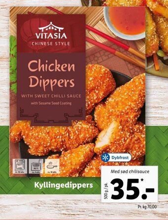 Lidl Kyllingedippers tilbud