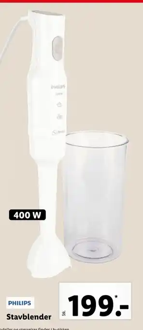 Lidl Philips Stavblender tilbud