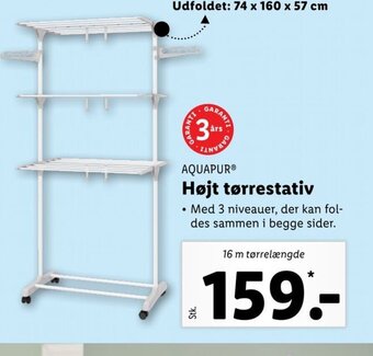 Lidl Højt Tørrestativ tilbud