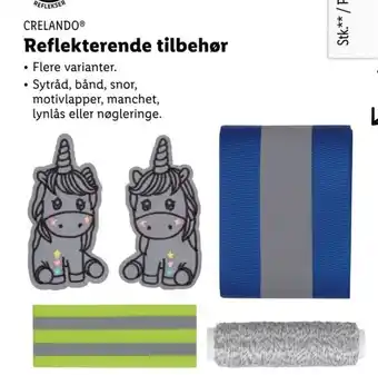 Lidl Crelando Reflekterende tilbehør tilbud
