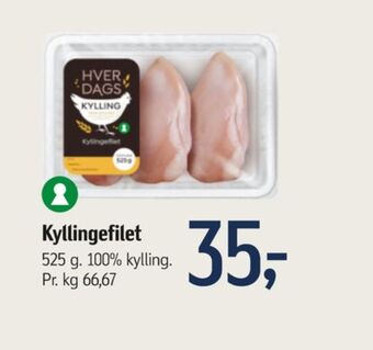 Føtex Ukendt kyllingebrystfilet tilbud
