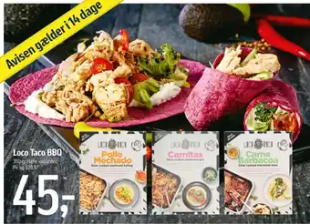 Føtex Loco taco færdigretter tilbud