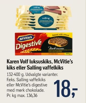 Føtex Karen volf kiks tilbud
