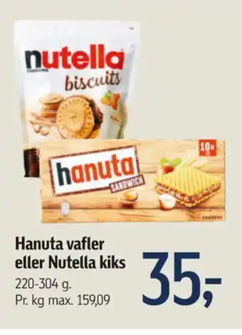 Føtex Nutella kiks tilbud