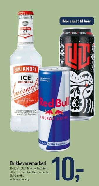 Føtex Energy energidrik tilbud