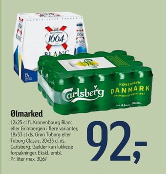 Føtex Blanc øl tilbud