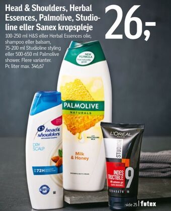 Føtex Head&shoulders shampoo tilbud
