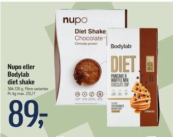 Føtex Nupo slankemiddel tilbud