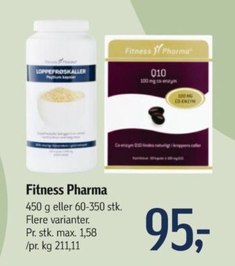 Føtex Fitness pharma kosttilskud tilbud