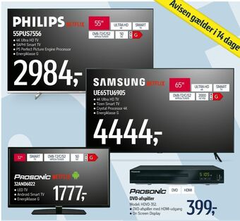 Føtex Philips tv tilbud