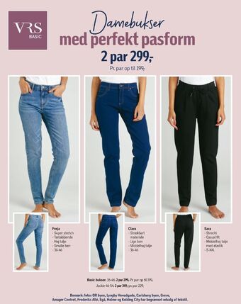 Føtex Vrs woman jeans tilbud