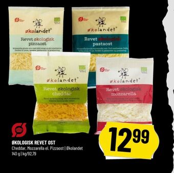 Løvbjerg Økolandet revet ost pizzaost tilbud