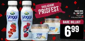 Løvbjerg Yoggi drikkeyoghurt jordbær tilbud