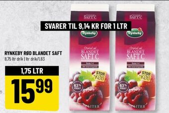Løvbjerg Blandet saft c konc. frugtsaft tilbud